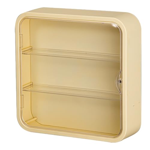 Mini-Abbildung Display-Hülle-3-layer Staubdestofer Speicherorganisator Für Aktionszahlen | Klare Acrylmagnet -Tür -Display -Box, Sammler Mit Großer Kapazitätskollektor Für Puppen, Spielzeug, Miniature von Generisch