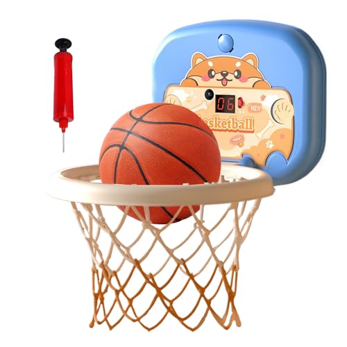 Mini-Basketballkorb, Wandmontage-Set, interaktives Ballsport-Spielzeug mit Anzeigetafel, Spielspielzeug für drinnen und draußen für Kleinkinder von 3 bis 8 Jahren, für die Wandmontage im Schlafzimmer Mini-Basketballkorb, Wandmontage-Set, interaktives Ballsport-Spielzeug mit Anzeigetafel, Spielspielzeug für drinnen und draußen für Kleinkinder von 3 bis 8 Jahren, für die Wandmontage im Schlafzimmer von Generisch