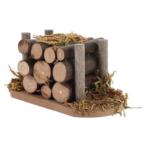Mini -Brennholzmodell - Log Stapel, Mini -Küche Requisiten | Vintage Woodpile -Szenendekor, 1:12 Brennholzhaufen, Puppenhaus Kamin Accessoire für Diorama -Kreation und Hobbysammler Mini -Brennholzmodell - Log Stapel, Mini -Küche Requisiten | Vintage Woodpile -Szenendekor, 1:12 Brennholzhaufen, Puppenhaus Kamin Accessoire für Diorama -Kreation und Hobbysammler von Generisch