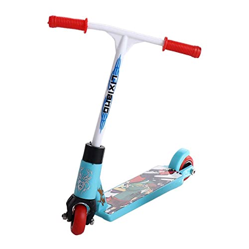 Mini-Finger-Scooter-Fingerboard-Zubehör, Mini-Zweirad-Fingerbretter, für Partygeschenke, Fingertraining, Geburtstagsgeschenke (blau, zufällig, 1 Stück) von Generisch