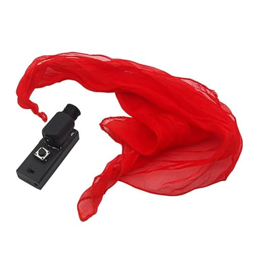 Mini Flying Silk Device - Elektrischer Schwebe-Schal, Illusions-Requisite für Bühnen-Magiktricks, 30 x 30 cm Tuch mit Fernbedienungsmodul Mini Flying Silk Device - Elektrischer Schwebe-Schal, Illusions-Requisite für Bühnen-Magiktricks, 30 x 30 cm Tuch mit Fernbedienungsmodul von Generisch