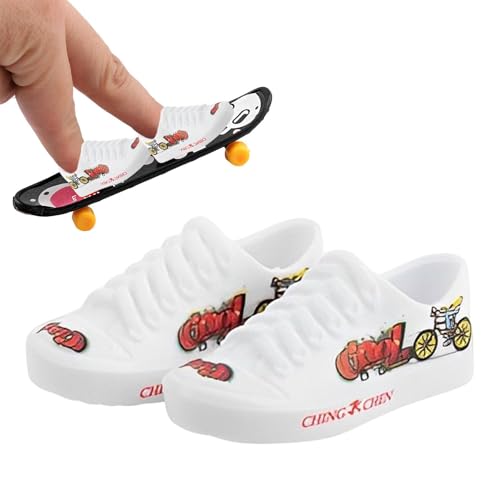 Mini-Keyboardschuhe - Sneaker Skate Puppen, winzige Schuhe Spielzeug | Ausrüstung Für Schuhe Scooter, Skating-Schuhe Mini Schreibtisch, Gummikleidung, Zubehör Für M Mini-Keyboardschuhe - Sneaker Skate Puppen, winzige Schuhe Spielzeug | Ausrüstung Für Schuhe Scooter, Skating-Schuhe Mini Schreibtisch, Gummikleidung, Zubehör Für M von Generisch