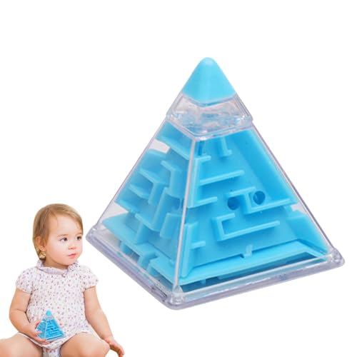 Mini-Labyrinthwürfel | 3D-Schwerkraft-Memory-Puzzle-Spielzeug - Pädagogische Pyramidenpuzzles für Kinder – Strumpffüller, Goodie-Bag-Füller von Generisch