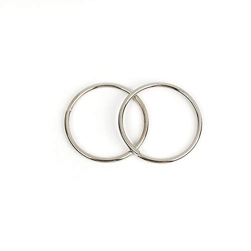 Mini Linking Rings Magic Trick - Pocket Metal Illusion Rings Set für Nahaufnahmen und Anfänger von Generisch