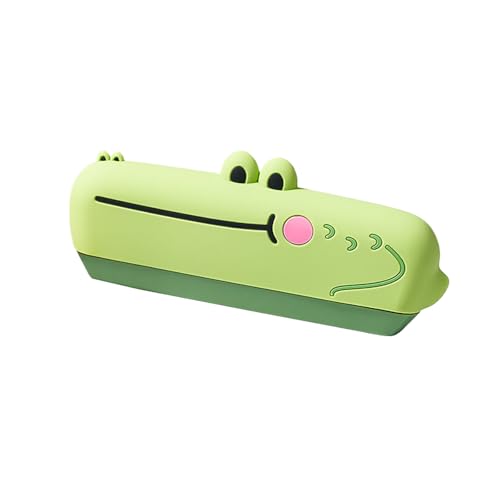 Mini-Mundharmonika für Kinder, 16 Löcher, Cartoon-Motiv, Silikon, Mini-Mundharmonika für Kinder, C-Dur, abnehmbar, waschbar, einfach zu spielen, niedliche Musikinstrumente für Kleinkinder Mini-Mundharmonika für Kinder, 16 Löcher, Cartoon-Motiv, Silikon, Mini-Mundharmonika für Kinder, C-Dur, abnehmbar, waschbar, einfach zu spielen, niedliche Musikinstrumente für Kleinkinder von Generisch