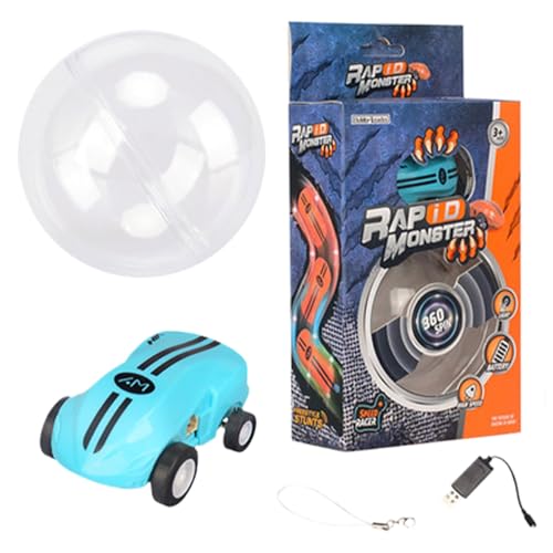 Mini Racer Flashspin - Schnelles Stunt Auto, 360 Grad Rotation Spielzeug | Handliches Rennwagen Modell Mit Wendiger Steuerung, Ideal Für Kinder Freunde Mädchen, Actionreiches Spielzeug Für Drin von Generisch