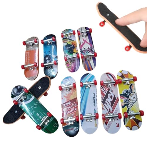 Mini-Skateboards,Coole Mode-Fingerbretter - Professionelle Fingerbretter, kreative Bewegung der Fingerspitzen, Fingersport, Partygeschenke, Neuheitsspielzeug, Geschenk für Kinder Mini-Skateboards,Coole Mode-Fingerbretter - Professionelle Fingerbretter, kreative Bewegung der Fingerspitzen, Fingersport, Partygeschenke, Neuheitsspielzeug, Geschenk für Kinder von Generisch