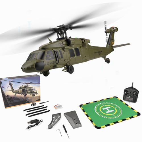 Mini WL K170 RC Helicopter,RC Military Helicopter Toy with Display Stand and Apron Takeoff Landing Pads,2.4G 4CH Flybarless 6-Axis Gyroscope Altitude Hovering Aircraft Flying Toy for Adults Beginner Mini WL K170 RC Helicopter,RC Military Helicopter Toy with Display Stand and Apron Takeoff Landing Pads,2.4G 4CH Flybarless 6-Axis Gyroscope Altitude Hovering Aircraft Flying Toy for Adults Beginner von Generisch