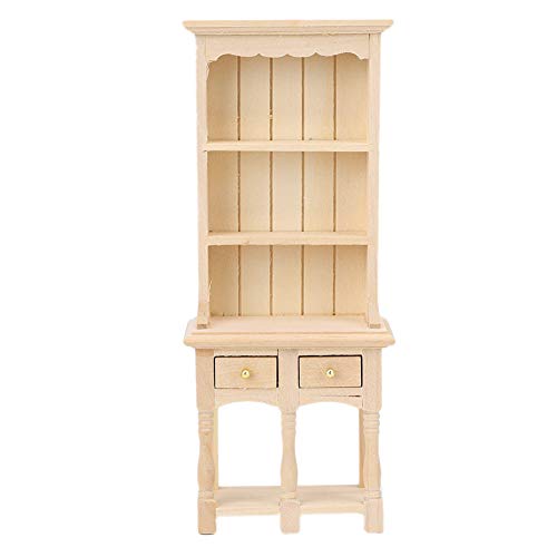 Miniatur-Bücherregal mit 3-lagigem Bücherregal mit Schubladen für Puppenhaus und Puppe, Holzfarben, Ornamente, Geschenke für Damen, Herren, Erwachsene, Freunde Miniatur-Bücherregal mit 3-lagigem Bücherregal mit Schubladen für Puppenhaus und Puppe, Holzfarben, Ornamente, Geschenke für Damen, Herren, Erwachsene, Freunde von Generisch