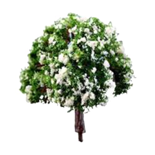 Miniatur-Feengarten-Baumpflanze, Ornament, gemischte Modellbäume, Miniatur-Puppenhaus-Töpfe, Dekoration, Bonsai, DIY, Handwerk, Gartenornament, Pfannenornament (C, Einheitsgröße) von Generisch