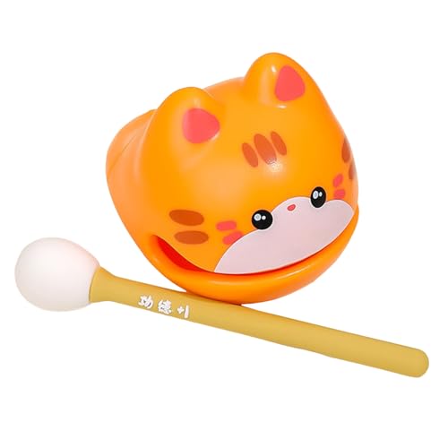 Miniatur Gartenzwerge Fischtrommel Schlaginstrument Geist Beruhigendes Desktop Ornament Tierfigur PVC Katze Doy Musikinstrument Für Stress Büro Organizer Schreibtisch Metall Mesh ( Orange, One Size) Miniatur Gartenzwerge Fischtrommel Schlaginstrument Geist Beruhigendes Desktop Ornament Tierfigur PVC Katze Doy Musikinstrument Für Stress Büro Organizer Schreibtisch Metall Mesh ( Orange, One Size) von Generisch