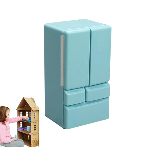 Miniatur -Kühlschrank - Puppenhaus Miniatur Küchenkühlschrank | Puppenkühlschrank | Dollhousse Mini -Möbel für Dekoration und -Projekte, Glatte Oberfläche, sicher für Kinder Miniatur -Kühlschrank - Puppenhaus Miniatur Küchenkühlschrank | Puppenkühlschrank | Dollhousse Mini -Möbel für Dekoration und -Projekte, Glatte Oberfläche, sicher für Kinder von Generisch