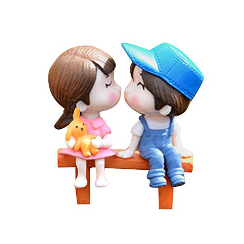 Miniatur-Landschafts-Ornament, Garten-Puppenhaus-Dekoration, Blau + Rosa, praktisch und elegant, 3 Stück Miniatur-Landschafts-Ornament, Garten-Puppenhaus-Dekoration, Blau + Rosa, praktisch und elegant, 3 Stück von Generisch