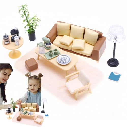 Miniatur Möbel Für Puppenhaus - Puppenhaus Zubehör Set | Miniaturmöbel Deko für Schreibtisch und Bücherregal Miniatur Möbel Für Puppenhaus - Puppenhaus Zubehör Set | Miniaturmöbel Deko für Schreibtisch und Bücherregal von Generisch