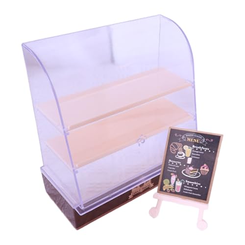 Miniaturbrotausstellung, Puppenhaus -Kuchenstand, Puppenhauskuchen Bread Stand, Playhouse Store Szene Dekoration für Kinder Mädchen Erwachsene Kinder Familie Familie Miniaturbrotausstellung, Puppenhaus -Kuchenstand, Puppenhauskuchen Bread Stand, Playhouse Store Szene Dekoration für Kinder Mädchen Erwachsene Kinder Familie Familie von Generisch