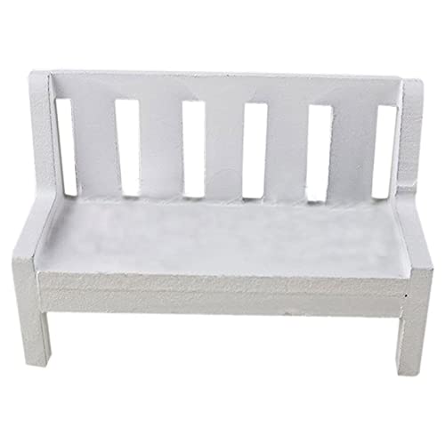 Miniature Chair Ornament - 2 Pieces Mini Garden Furniture for Doll Houses & Shadow Boxes - Modern Design for Miniature Gardens and Scenes Miniature Chair Ornament - 2 Pieces Mini Garden Furniture for Doll Houses & Shadow Boxes - Modern Design for Miniature Gardens and Scenes von Generisch