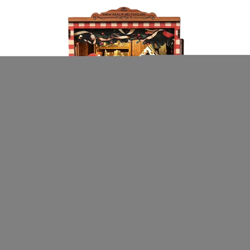 Miniaturhaus Bausatz für Erwachsene - Weihnachts 3D Holz Puppenhaus Bausatz für Kinder,Deko Modellbau Bastelset für Kinder Erwachsene Arbeitszimmer Wohnheim Homeoffice Geschäft Schlafzimmer Miniaturhaus Bausatz für Erwachsene - Weihnachts 3D Holz Puppenhaus Bausatz für Kinder,Deko Modellbau Bastelset für Kinder Erwachsene Arbeitszimmer Wohnheim Homeoffice Geschäft Schlafzimmer von Generisch