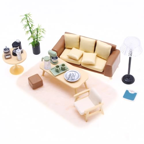 Miniaturmöbel,Puppenhaus Zubehör Set - Miniatur-Deko Für & Schreibtisch, Dekorative Wohnaccessoires Im Kleinformat Miniaturmöbel,Puppenhaus Zubehör Set - Miniatur-Deko Für & Schreibtisch, Dekorative Wohnaccessoires Im Kleinformat von Generisch