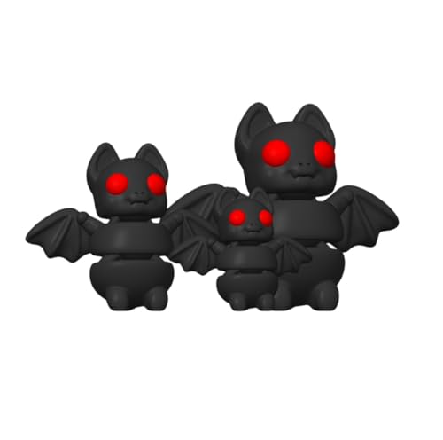 Minitiere Flexible Tiere Gelenkige kleine Tiere 3D Gedrucktes Fidget Spielzeug (Fledermaus, klein - ca. 5cm) von Generisch
