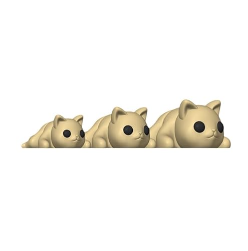 Minitiere Flexible Tiere Gelenkige kleine Tiere 3D Gedrucktes Fidget Spielzeug (Katze, klein - ca. 5cm) von Generisch