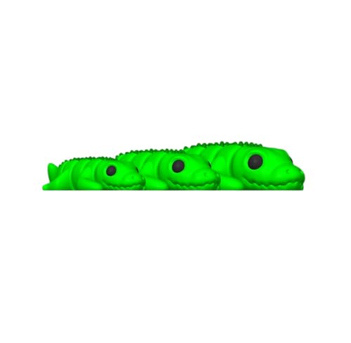 Minitiere Flexible Tiere Gelenkige kleine Tiere 3D Gedrucktes Fidget Spielzeug (Krokodil, klein - ca. 5cm) von Generisch