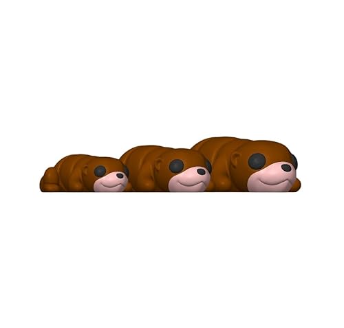 Minitiere Flexible Tiere Gelenkige kleine Tiere 3D Gedrucktes Fidget Spielzeug (Otter, klein - ca. 5cm) von Generisch