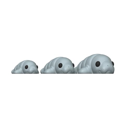 Minitiere Flexible Tiere Gelenkige kleine Tiere 3D Gedrucktes Fidget Spielzeug (Seekuh, klein - ca. 5cm) von Generisch