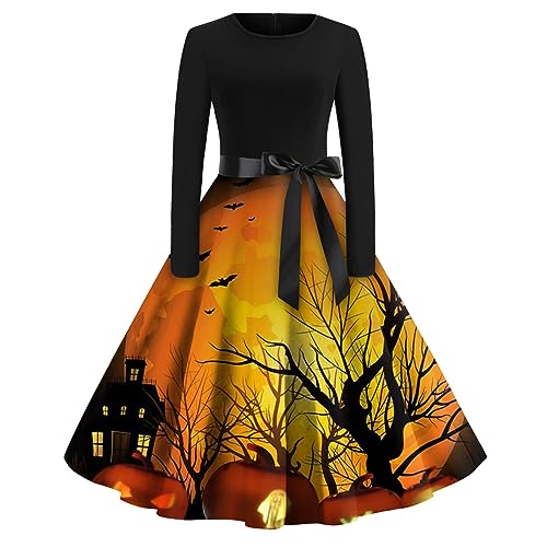 Mittelalter Kleid Gothic Kleidung Damen Gothikkleider Mittelalter Oberteil Outfit Hexenkleid Goth Große Größen Dress Plus Size Halloweenkostüm Cosplay Kleidung 2#orange S Mittelalter Kleid Gothic Kleidung Damen Gothikkleider Mittelalter Oberteil Outfit Hexenkleid Goth Große Größen Dress Plus Size Halloweenkostüm Cosplay Kleidung 2#orange S von Generisch