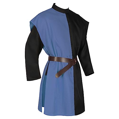 Mittelalter Ritter Kostüm Herren Tempelritter Kreuzritter Wikinger Tunika Tempel Fasching Karneval LARP Cospaly Waffenrock Tempelritter Halloween Mittelalter Waffenrock Rengard Schwarz Weiß Palaststil Mittelalter Ritter Kostüm Herren Tempelritter Kreuzritter Wikinger Tunika Tempel Fasching Karneval LARP Cospaly Waffenrock Tempelritter Halloween Mittelalter Waffenrock Rengard Schwarz Weiß Palaststil von Generisch
