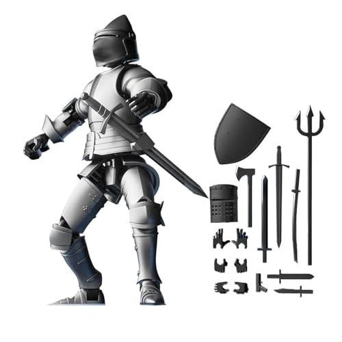 Mittelalterliche Action-Figur Multi-Gelenkige Gelenkpuppe Handgefertigt Schwerer Soldat Bewegliche Statue Esstisch-Dekoration Hochwertige Sammlungsfigur Top Flexibles Design Modell Mittelalterliche Action-Figur Multi-Gelenkige Gelenkpuppe Handgefertigt Schwerer Soldat Bewegliche Statue Esstisch-Dekoration Hochwertige Sammlungsfigur Top Flexibles Design Modell von Generisch