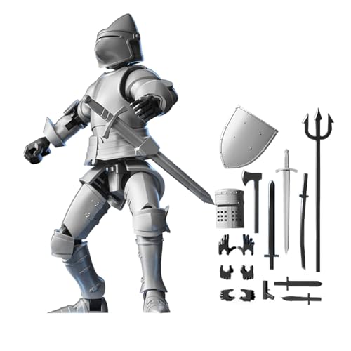 Mittelalterliche Action-Figur Multi-Gelenkige Gelenkpuppe Handgefertigt Schwerer Soldat Bewegliche Statue Esstisch-Dekoration Hochwertige Sammlungsfigur Top Flexibles Design Modell Mittelalterliche Action-Figur Multi-Gelenkige Gelenkpuppe Handgefertigt Schwerer Soldat Bewegliche Statue Esstisch-Dekoration Hochwertige Sammlungsfigur Top Flexibles Design Modell von Generisch