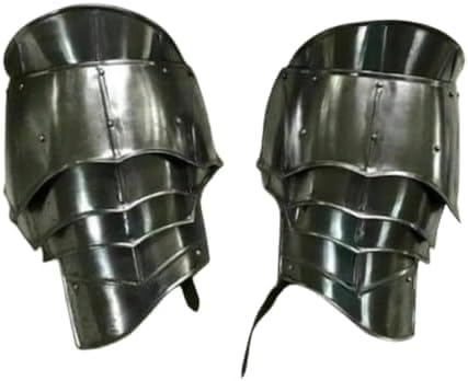 Mittelalterlicher Ritter Stahl Schulterpanzer Rüstung Schulter LARP Tragbarer Kampfkrieger Schulterpanzer Halloween Kostüm Mittelalterlicher Ritter Stahl Schulterpanzer Rüstung Schulter LARP Tragbarer Kampfkrieger Schulterpanzer Halloween Kostüm von Generisch