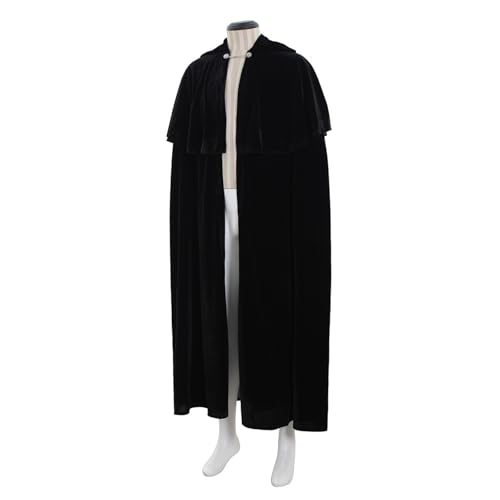 Mittelalterliches Kostüm, Halloween, Umhang, Robe, schlichtes Design, Gothic, Steampunk, Performance, Vintage-Stil, Renaissance, Bekleidungszubehör Mittelalterliches Kostüm, Halloween, Umhang, Robe, schlichtes Design, Gothic, Steampunk, Performance, Vintage-Stil, Renaissance, Bekleidungszubehör von Generisch
