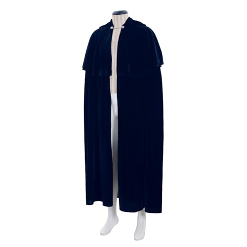 Mittelalterliches Kostüm, Halloween, Umhang, Robe, schlichtes Design, Gothic, Steampunk, Performance, Vintage-Stil, Renaissance, Bekleidungszubehör Mittelalterliches Kostüm, Halloween, Umhang, Robe, schlichtes Design, Gothic, Steampunk, Performance, Vintage-Stil, Renaissance, Bekleidungszubehör von Generisch