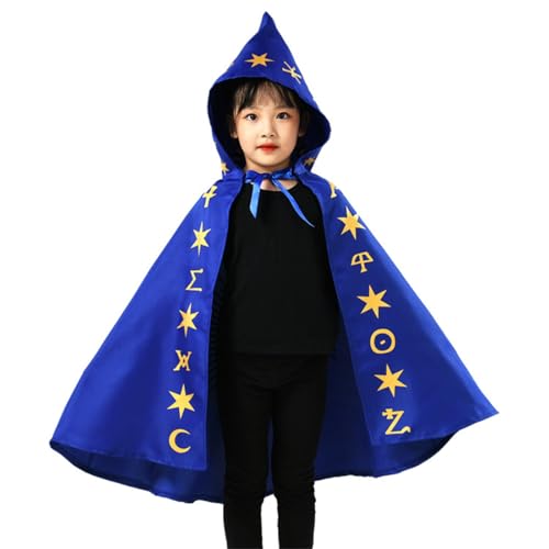 Mittelalterliches Kostüm, Halloween, Zauberer, spitzer Hut, Kinderumhang, Robe, Party, Performance, Kleidung, Gothic, Renaissance, Kleidungsset Mittelalterliches Kostüm, Halloween, Zauberer, spitzer Hut, Kinderumhang, Robe, Party, Performance, Kleidung, Gothic, Renaissance, Kleidungsset von Generisch