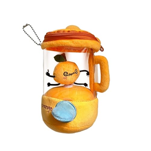 Mixer-Spielzeug, Plüsch Entsafter Spielzeug, Cartoon-Plüschtier Für Kinder, Entsafter-Plüschtier, Entsafter-Form-Dekorationswerkzeug, Lustiges Drehbares Plüschtier Mit Kordelzug (1A) von Generisch
