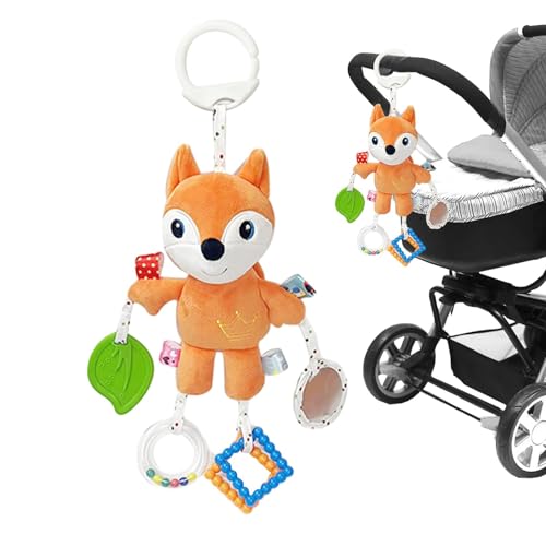 Mobiles Kinderspielzeug, Kinderwagenspielzeug - Aktivität Faszinierendes Beißringspielzeug - Kreative sensorische Aktivität Beißringspielzeug, interaktives lustiges sensorisches Spielzeug für Kinderwa Mobiles Kinderspielzeug, Kinderwagenspielzeug - Aktivität Faszinierendes Beißringspielzeug - Kreative sensorische Aktivität Beißringspielzeug, interaktives lustiges sensorisches Spielzeug für Kinderwa von Generisch