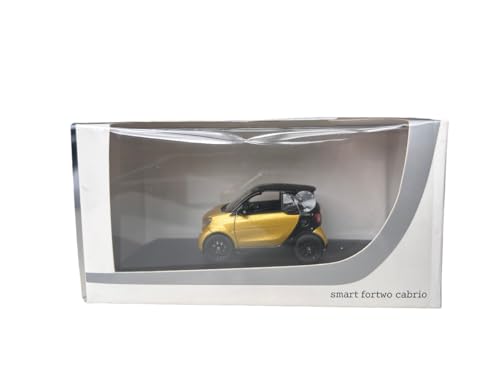 Generisch Modellauto Smart 453 Fortwo Cabrio 1:43 Sammlerstück, Auto, Modellauto, Erwachsene, Erwachsen, unisex, 6 cm Generisch Modellauto Smart 453 Fortwo Cabrio 1:43 Sammlerstück, Auto, Modellauto, Erwachsene, Erwachsen, unisex, 6 cm von Generisch