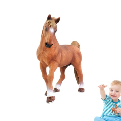 Modellpferd,Pferdefiguren | Realistisches Pferdedekor | Lernspielzeug für Kinder ab 3 Jahren, realistische Pferdefiguren als Schreibtischdekoration Modellpferd,Pferdefiguren | Realistisches Pferdedekor | Lernspielzeug für Kinder ab 3 Jahren, realistische Pferdefiguren als Schreibtischdekoration von Generisch