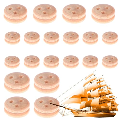 Modellschiffscheibe Kit - Nautical Wheel Accessoire, Holzboot -Riemenscheiben, Handwerksmodelle Werkzeuge | Premium mni Pulleyz -Komponentenpack Modellschiffscheibe Kit - Nautical Wheel Accessoire, Holzboot -Riemenscheiben, Handwerksmodelle Werkzeuge | Premium mni Pulleyz -Komponentenpack von Generisch