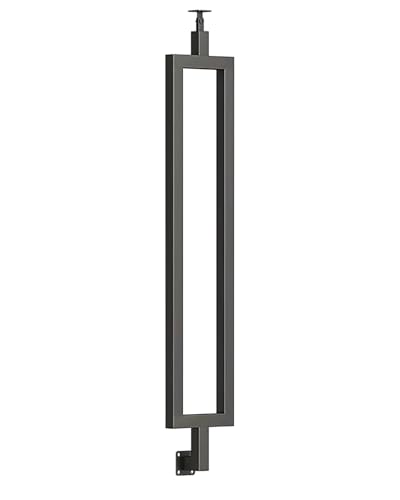 Modernes Treppengeländer-Set für den Innenbereich, 18-teiliges Puppenhaus-Säulen-Set, 83 cm Höhe, bodenmontiertes Design für stilvolle Flure und Treppen zu Hause von Generisch