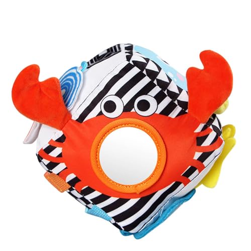Montessori-Beschäftigungswürfel für Kleinkinder, Auto-Reisespielzeug, Beschäftigungsbrett, Aktivitätswürfel, pädagogisches Geburtstags-Sensorik-Babyspielzeug, ab 18 Monaten (White, 11.5X11.5CM) Montessori-Beschäftigungswürfel für Kleinkinder, Auto-Reisespielzeug, Beschäftigungsbrett, Aktivitätswürfel, pädagogisches Geburtstags-Sensorik-Babyspielzeug, ab 18 Monaten (White, 11.5X11.5CM) von Generisch