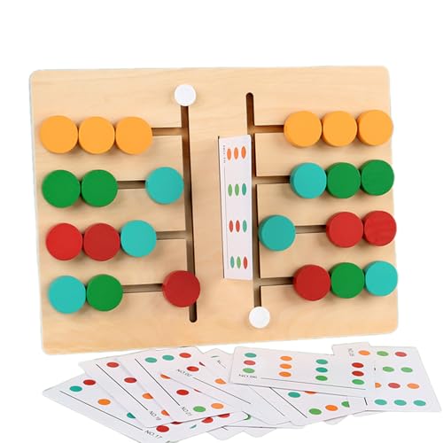 Montessori Farb passende Lernspiel zeuge Schiebe puzzle für Kinder3 4 5 6 7 Jahre alte Vorschul logik Spiel Gehirn teaser Jungen Mädchen 2Spieler Pädagogisches Holz Kleinkind Reises pielzeug Geschenke Montessori Farb passende Lernspiel zeuge Schiebe puzzle für Kinder3 4 5 6 7 Jahre alte Vorschul logik Spiel Gehirn teaser Jungen Mädchen 2Spieler Pädagogisches Holz Kleinkind Reises pielzeug Geschenke von Generisch