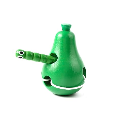 Montessori Spielzeug Wurm Essen Obst Holz Puzzle Spielzeug Kinder Finger Flexibles Training Twist ing Worm Pädagogisches Spielzeug für Kinder Geschenke von Generisch