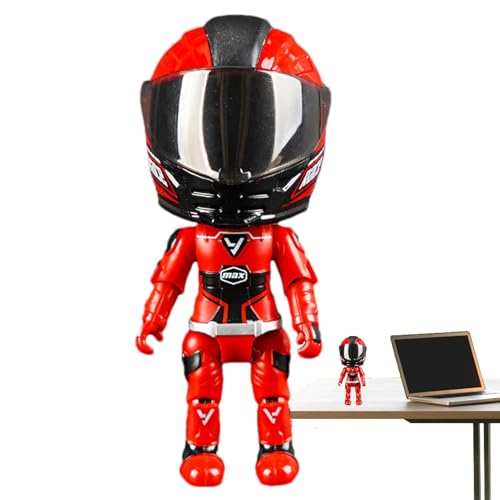 Motorcycle Action Figure, Transforming Doll, Collectible Motorcycle Model, Movable Joints Action Figure, Motorcycle Rider Toy, Transforming Motorcycle Toy, Q Version Action Figures Motorcycle Action Figure, Transforming Doll, Collectible Motorcycle Model, Movable Joints Action Figure, Motorcycle Rider Toy, Transforming Motorcycle Toy, Q Version Action Figures von Generisch