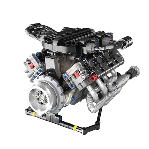 Motormodellbausatz, steuerbarer Modellbausatz mit Sound, Fernbedienung, Schreibtisch, Sammlerstück mit LED-Lichtern, Baustein-Sets für Werkstatt, Zuhause, Klassenzimmer, Kinder, Erwachsene, Bildung Motormodellbausatz, steuerbarer Modellbausatz mit Sound, Fernbedienung, Schreibtisch, Sammlerstück mit LED-Lichtern, Baustein-Sets für Werkstatt, Zuhause, Klassenzimmer, Kinder, Erwachsene, Bildung von Generisch
