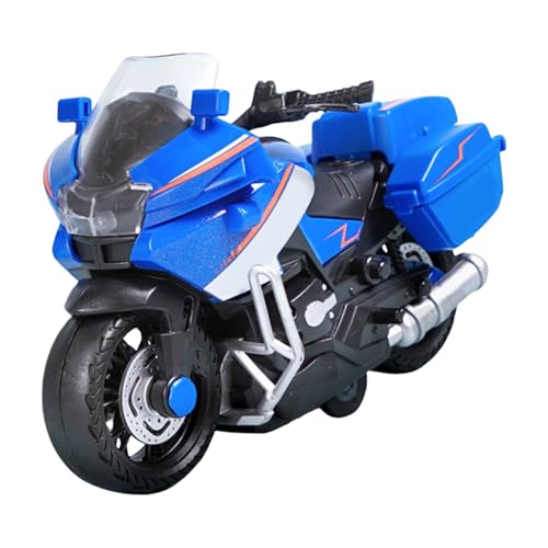 Motorrad Spielzeug,Realistisches Musikspielzeug mit Licht,Realistisches Reibungsantrieb Motorrad für Kinder | Zuhause Tisch Nachttisch von Generisch