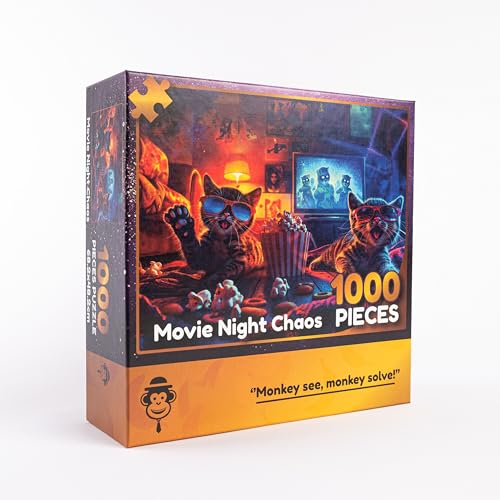 Movie Night Chaos Puzzle - 1000 Teile Movie Night Chaos Puzzle - 1000 Teile von Generisch