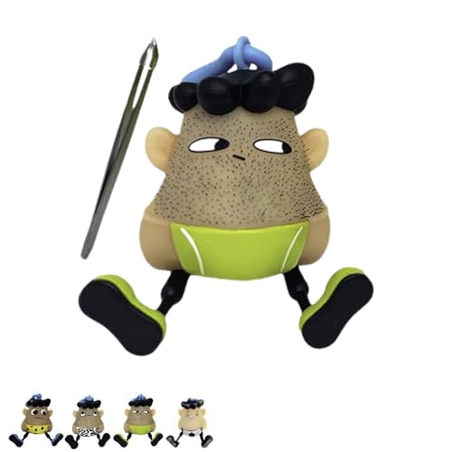 Mr Plucky Toy, Skin Picking Fidget Toys, Haar zupfen Fidget Spielzeug, Haare ziehen Störung Fidget Spielzeug, Trichotillomanie Fidget Spielzeug, Stress Relief Spielzeug für sensorische(A) von Generisch