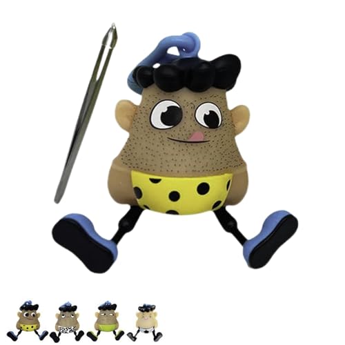 Mr Plucky Toy, Skin Picking Fidget Toys, Haar zupfen Fidget Spielzeug, Haare ziehen Störung Fidget Spielzeug, Trichotillomanie Fidget Spielzeug, Stress Relief Spielzeug für sensorische(C) von Generisch